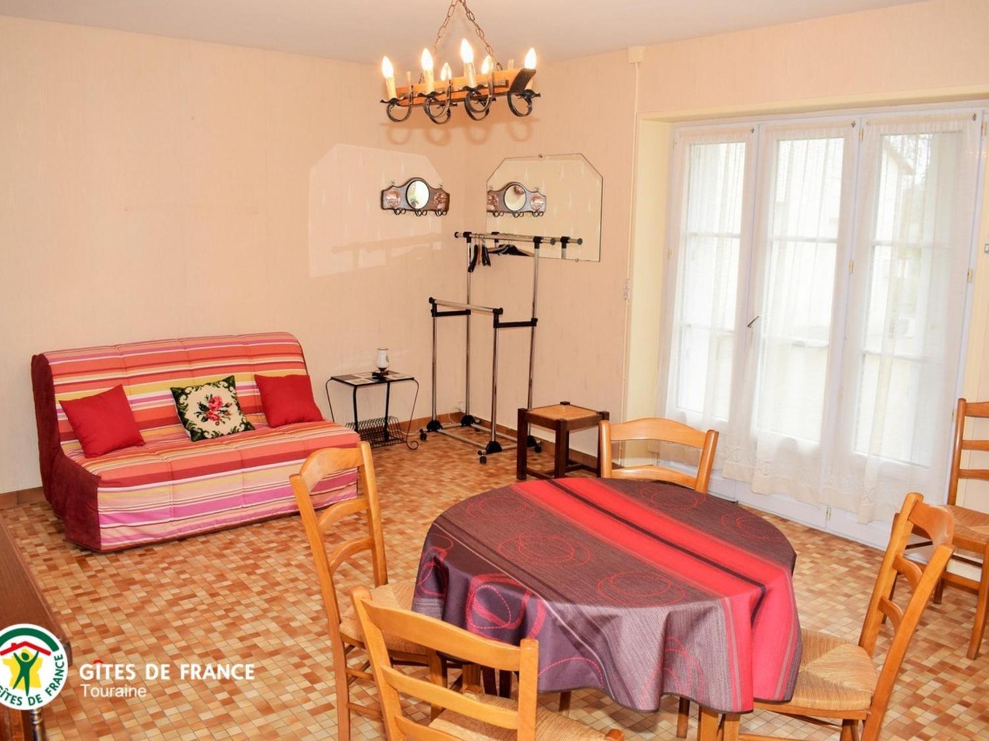 Gite Charmant Pres De Tours Et Amboise Avec Wi-Fi, Cour Privative, Garage A Velos, Accepte Animaux - Fr-1-381-503 Vernou-sur-Brenne エクステリア 写真